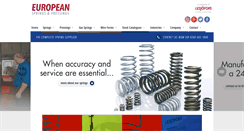 Desktop Screenshot of europeansprings.com